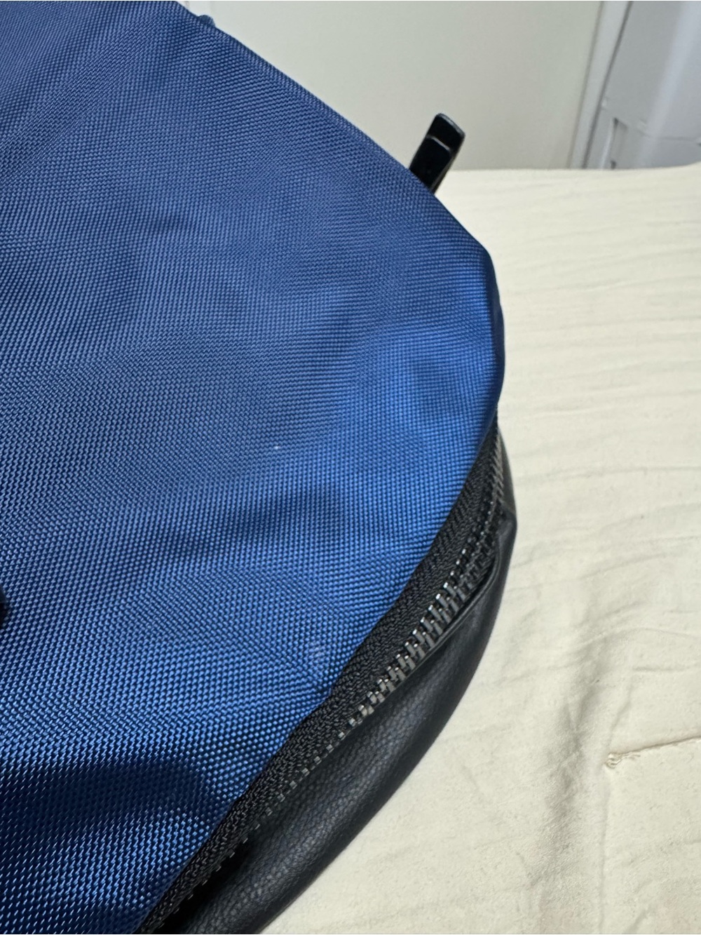 Versace Parfums Collection Blue Drawstring Backpack - Picture 3 of 9